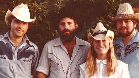Rick, Jim, Gail and Sam - 1987